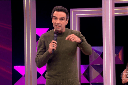 Tadeu Schmidt, apresentador do BBB 26
