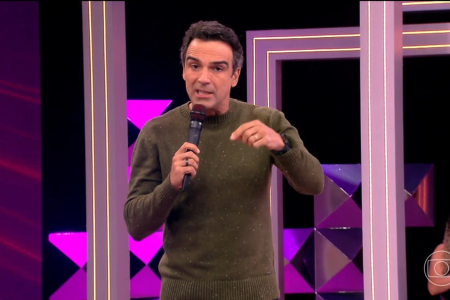 Tadeu Schmidt, apresentador do BBB 26