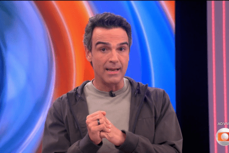 Tadeu Schmidt, apresentador do BBB 26