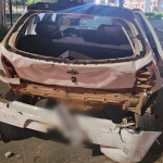 'Efeito dominó': quatro ficam feridos após engavetamento na Avenida Brasil