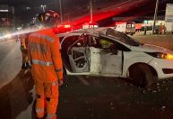 Colisão com poste deixa uma pessoa morta em Juiz de Fora (MG)