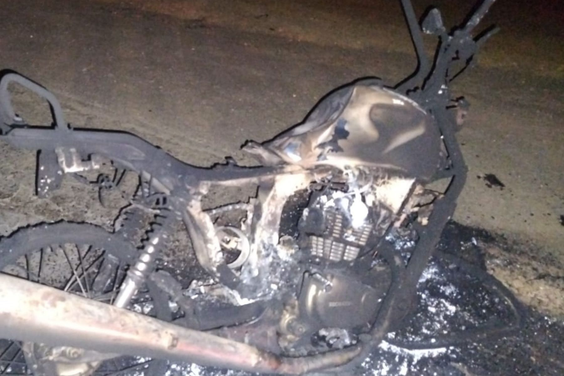 Motociclista fica gravemente ferido após acidente na MG-133 em Rio Pomba
