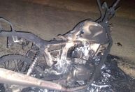 Motociclista fica gravemente ferido após acidente na MG-133 em Rio Pomba