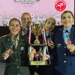 Amanda Oliveira é bronze em Mundial Militar de Meia Maratona por equipes