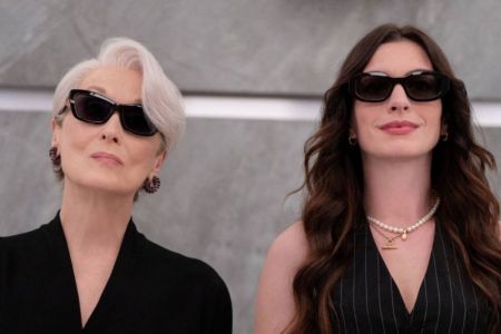 Cena do filme "O Diabo Veste Prada 2"