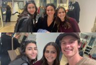 Bruna Marquezine rouba a cena nos EUA e fãs fazem Shawn Mendes de fotógrafo