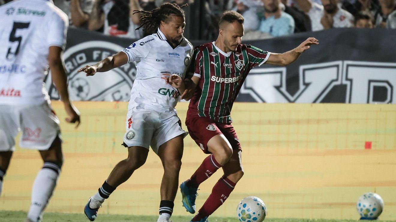Em jogo ruim, Fluminense empata com o Operário, fora de casa, pela Copa do Brasil