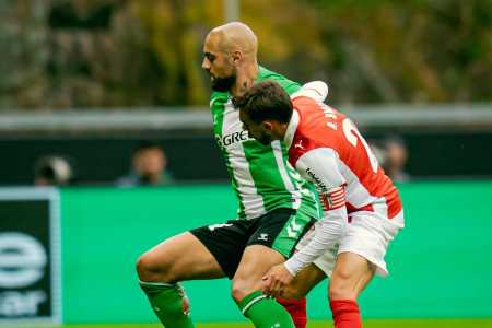 Braga e Betis pelas quartas da Liga Europa