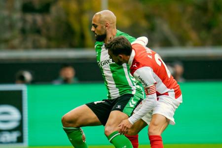 Braga e Betis pelas quartas da Liga Europa