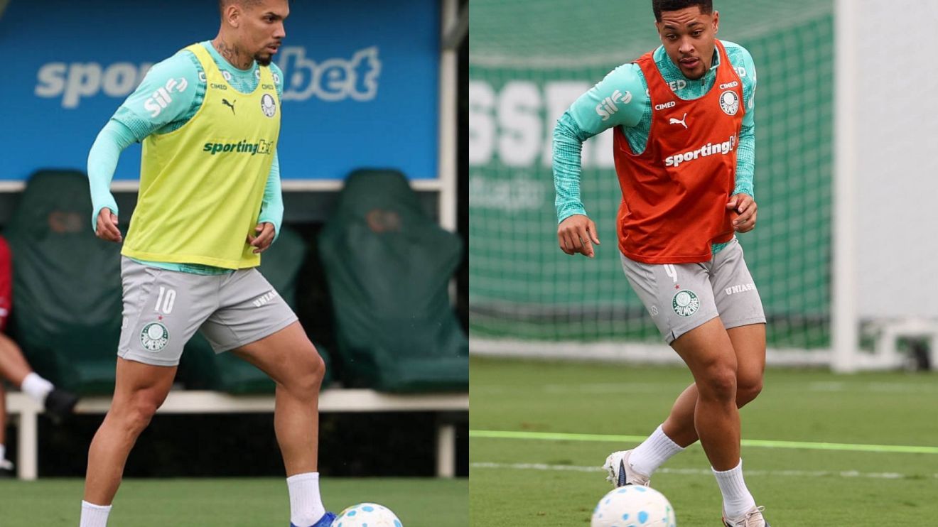 Com Vitor Roque e Paulinho, Palmeiras inicia preparação para Dérbi contra o Corinthians