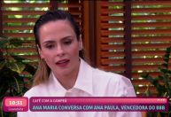 Ana Paula Renault afirma que não sabia que era favorita do BBB 26