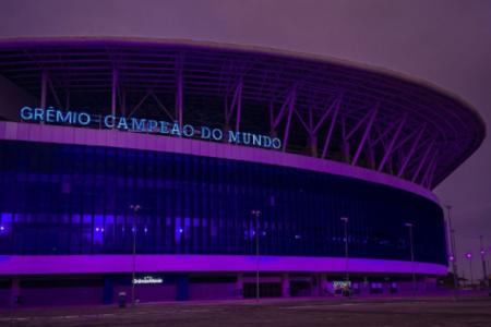 Arena do Grêmio, em Porto Alegre-RS