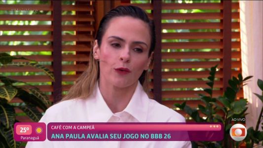 Ana Paula Renault participa do Mais Você