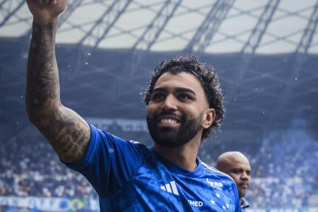 Gabigol foi contratado pelo Cruzeiro em 2025 • Gustavo Aleixo/Cruzeiro