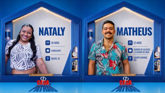 Nataly e Matheus estão na Casa do Patrão