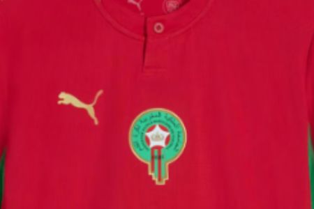 Primeiro uniforme do Marrocos para a Copa do Mundo de 2026
