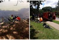 Homem se afoga na Lagoa da Pampulha e é resgatado pelos Bombeiros