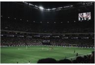 Criança se emociona ao conhecer Arena MRV e ‘enlouquece’ durante jogo do Atlético