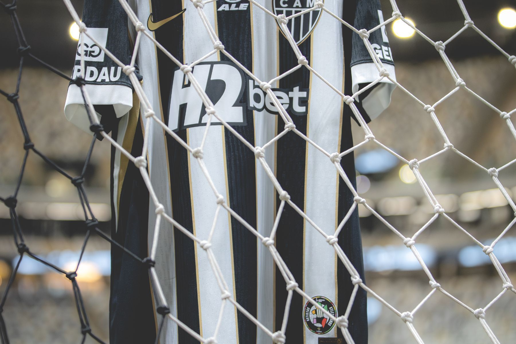 Atlético usará patch especial em jogo contra o Flamengo pelo Brasileiro