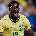 Endrick revela como mensagem da esposa o ajudou em jogo pela Seleção Brasileira