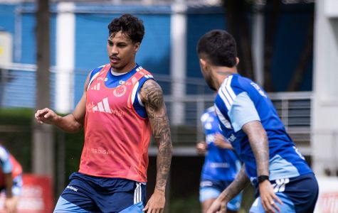 Kaio Jorge durante treino do Cruzeiro