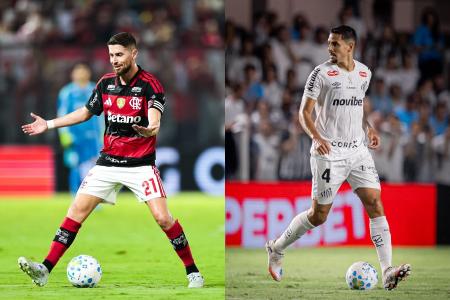 Flamengo x Santos: times de Jorginho e Lucas Veríssimo se enfrentam no Maracanã