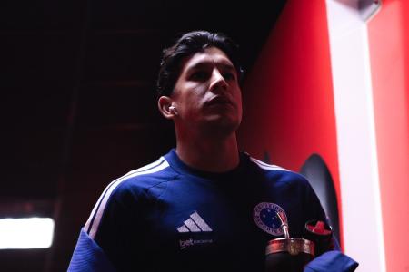 Lucas Romero, volante do Cruzeiro