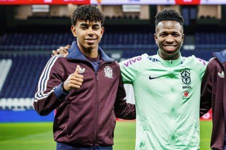 Lamine Yamal e Vini Jr.