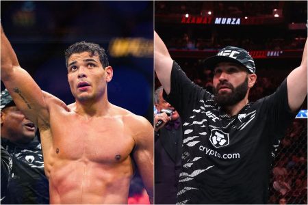 Paulo Borrachinha e Azamat Murzakanov se enfrentarão neste sábado (11), no UFC 327