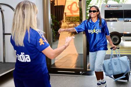Ary Borges já se juntou a delegação em Cuiabá