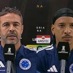 Barcelona-EQU x Cruzeiro: as palavras de Artur Jorge e Matheus Pereira para o jogo