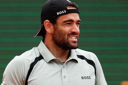 Matteo Berretini, adversário de João Fonseca no Masters 1000 de Monte Carlo