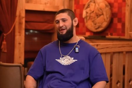 Khamzat Chimaev, campeão do UFC