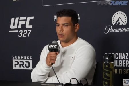 Paulo Borrachinha, lutador mineiro do UFC