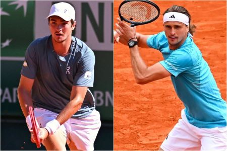 João Fonseca e Alexander Zverev se enfrentarão nesta sexta-feira (10)