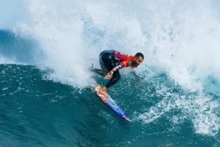 Italo Ferreira na WLS, em Bells Beach, na Austrália