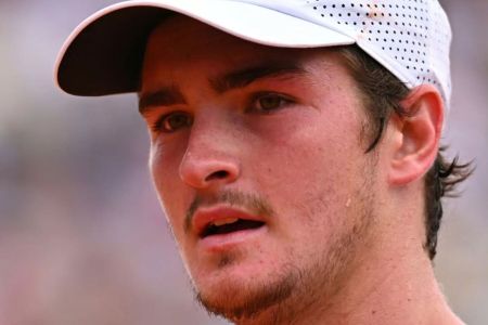 João Fonseca durante participação no Masters 1000 de Monte Carlo