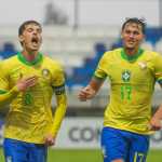'Cria' do Cruzeiro marca, e Brasil vence Venezuela pelo Sul-Americano Sub-17