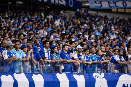 Torcida do Cruzeiro no Mineirão