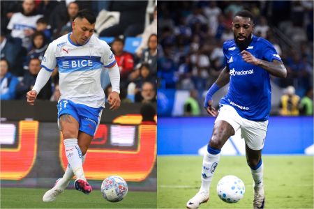 Gary Medel, da Universidad Católica e Gerson, do Cruzeiro