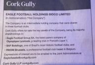 SAF do Botafogo é colocada à venda por empresa britânica em anúncio de jornal