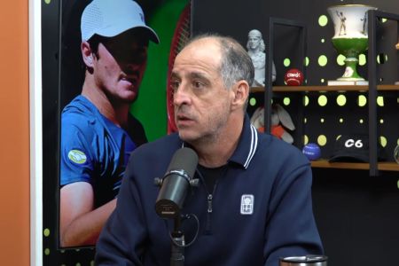 Fernando Meligeni, durante o News Balls, Please!