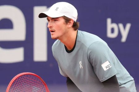 João Fonseca em ação no ATP 500 de Munique