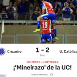 'Mineirazo' e 'aula': imprensa chilena repercute vitória da Católica sobre o Cruzeiro