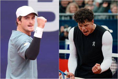 João Fonseca e Ben Shelton