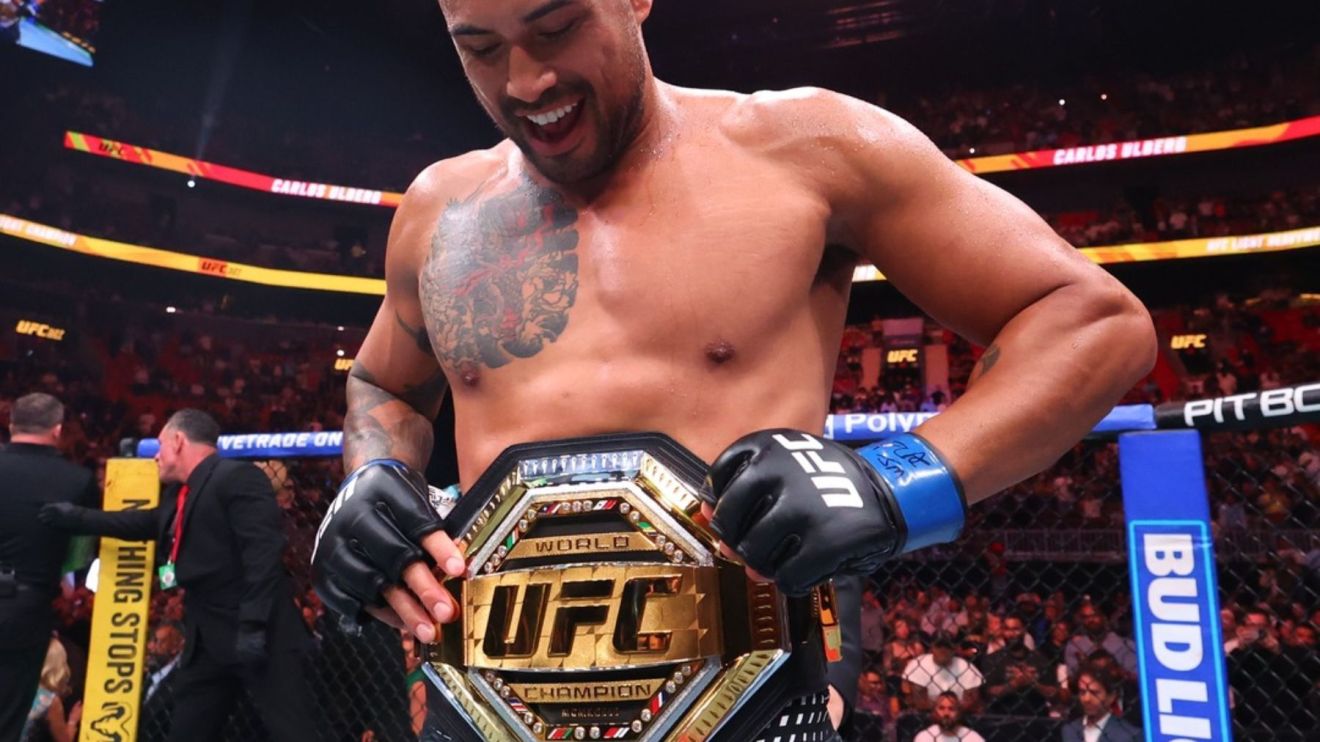Campeão do UFC diz que perdeu o cinturão após beber muito na comemoração