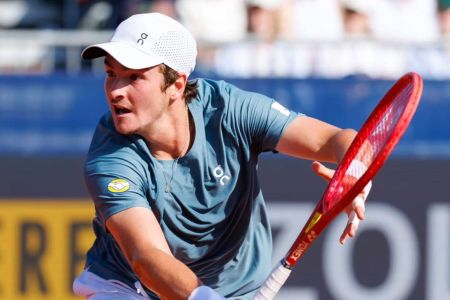 João Fonseca em ação no ATP 500 de Munique