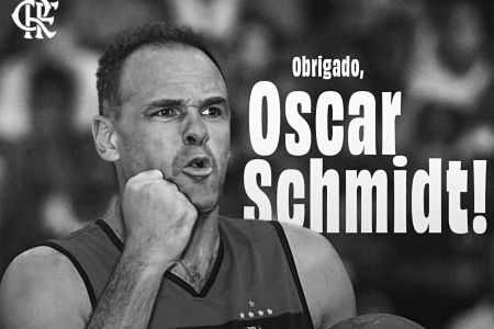 Oscar Schmidt encerrou a carreira no Flamengo