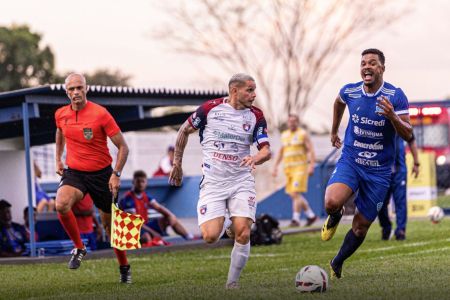 Partida entre Ivinhema e Betim, pela Série D