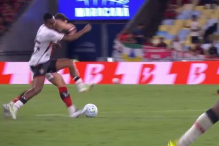 Lance entre Saúl e Caíque Gonçalves